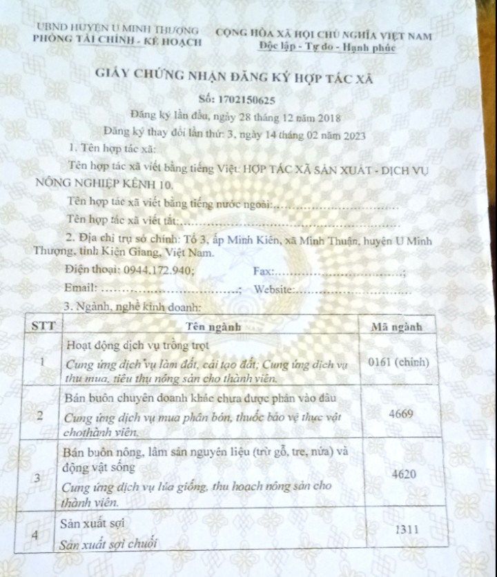 Đăng ký kinh doanh